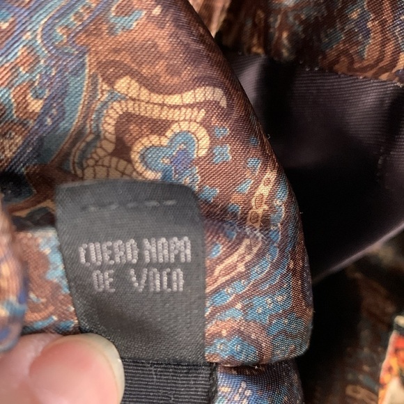 Paris-Dakar Vintage 1980s Leather Bomber Jacket - Picture 11 of 13